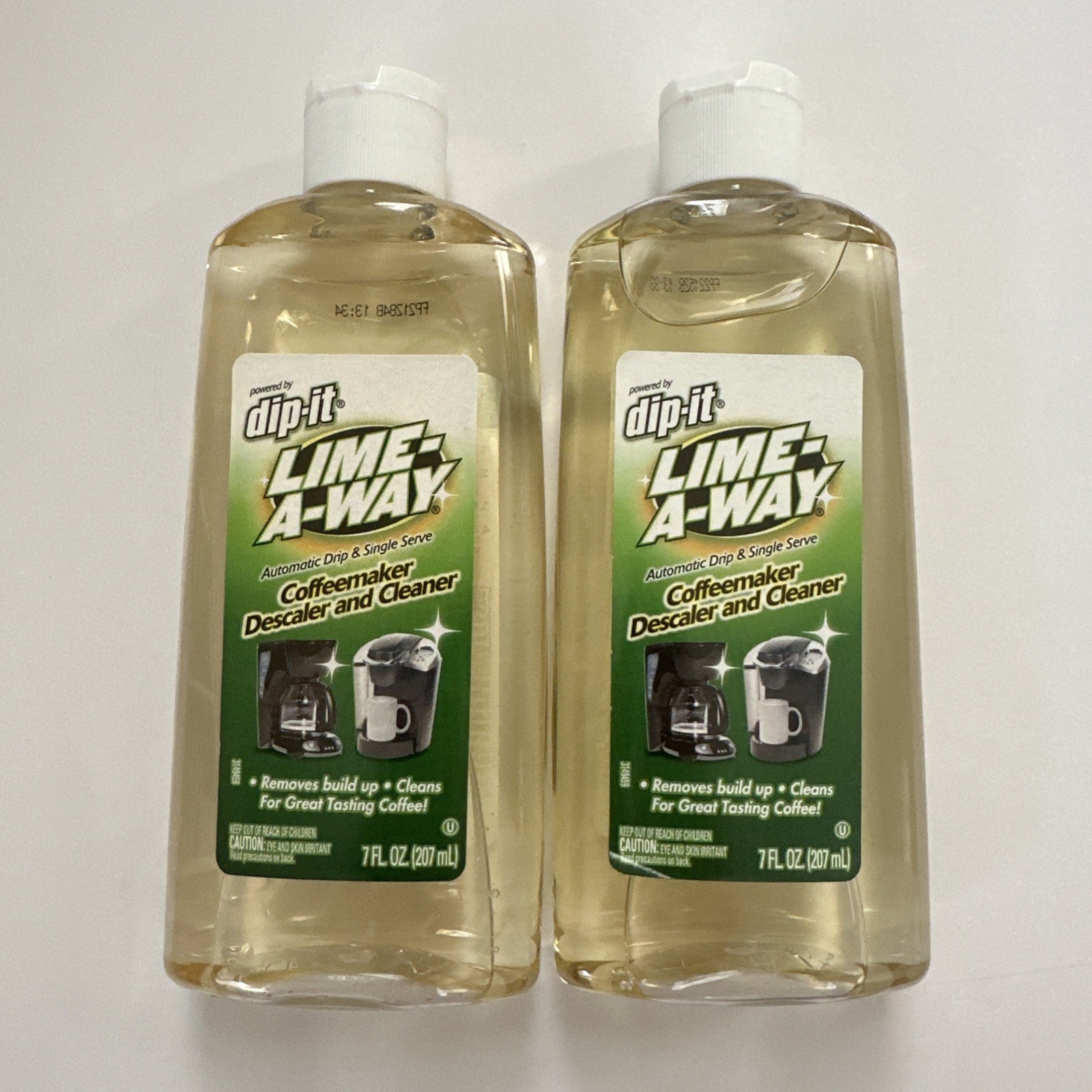 2 – DIP-IT Lime A Way Coffeemaker Descaler & Cleaner – 7 oz Each