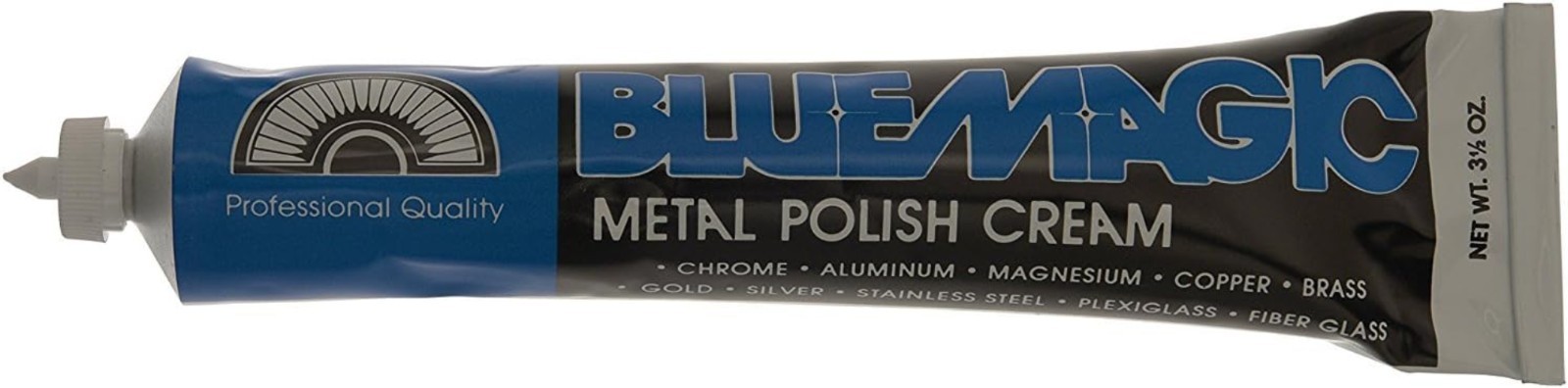 Metal Polish Cream 3.5 oz Non-abrasive Tarnish Removal for Aluminum Steel