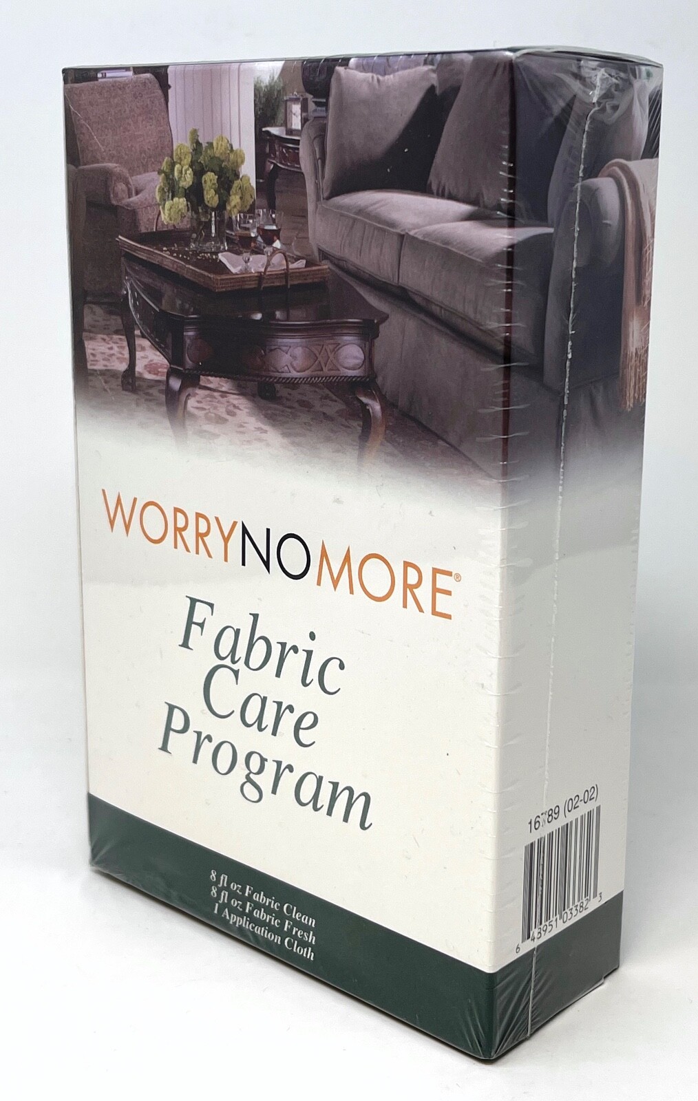 Worry No More Fabric Care Program kit clean & fresh upholstery fabric furniture