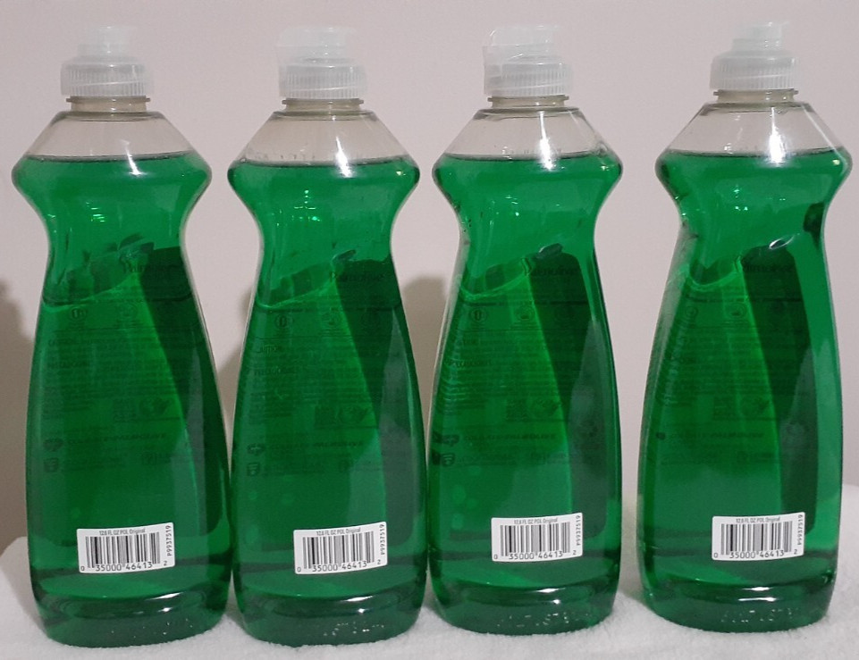 Palmolive Original Essential Clean 12.6 oz Lot Set of 4 Ultra Dish Liquid