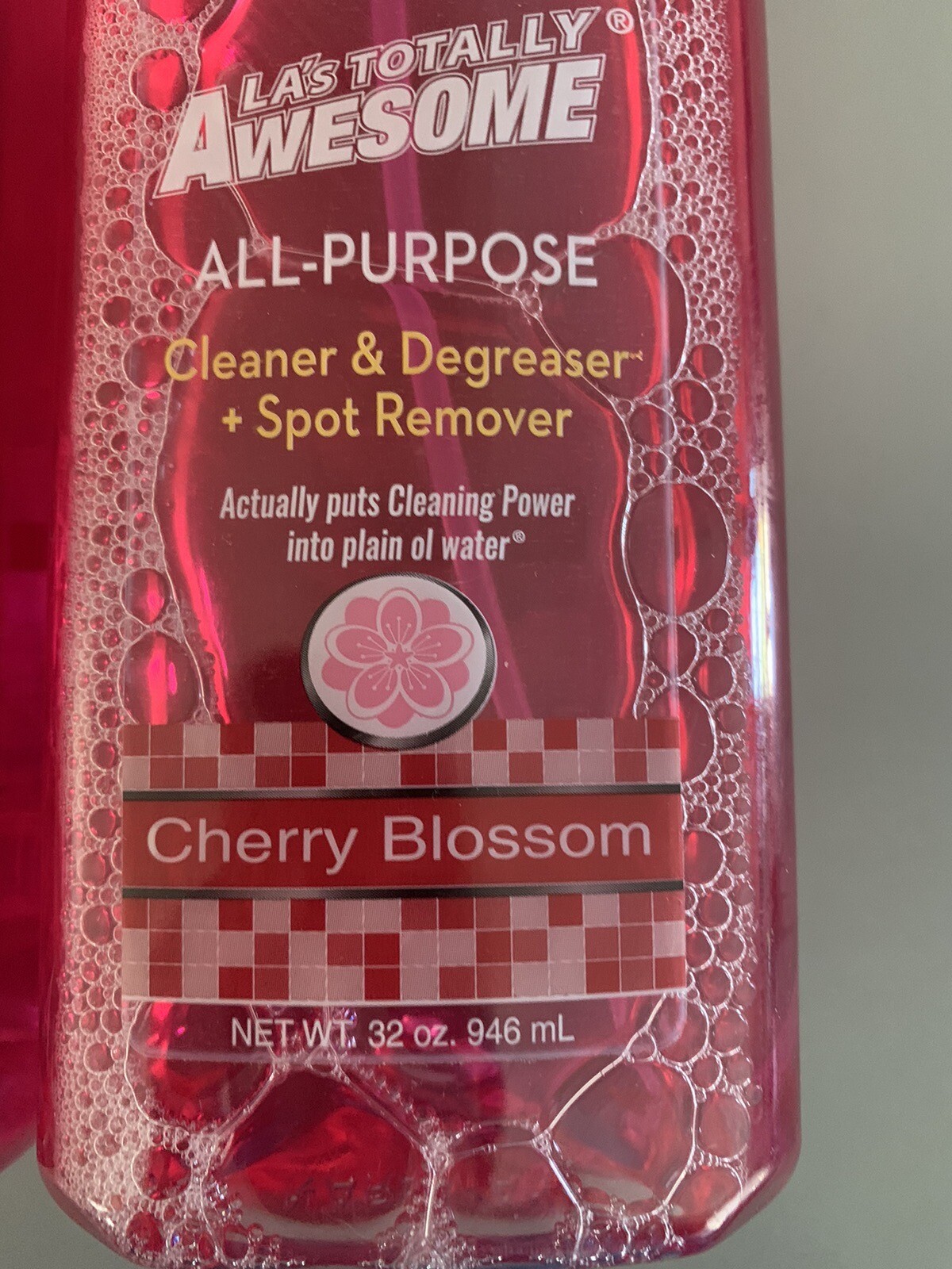 2Pack!! LA’s TOTALLY AWESOME BATHROOM Cleaner Cherry Blossom.