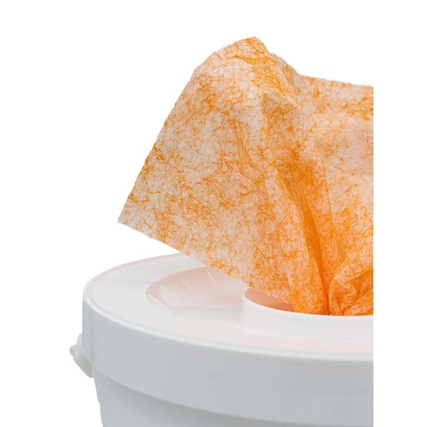 Zoro Zhw-001 Heavy-Duty Hand & Surface Wipes, Premoistened, Aloe/Vitamin E,