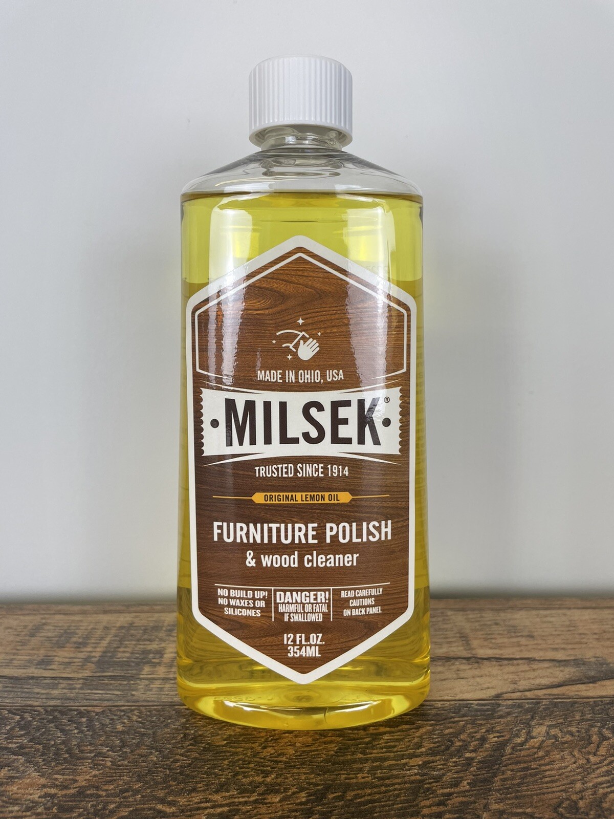 Furniture Polish and Wood Cleaner w Lemon Oil Multipurpose Solution Made in Ohio