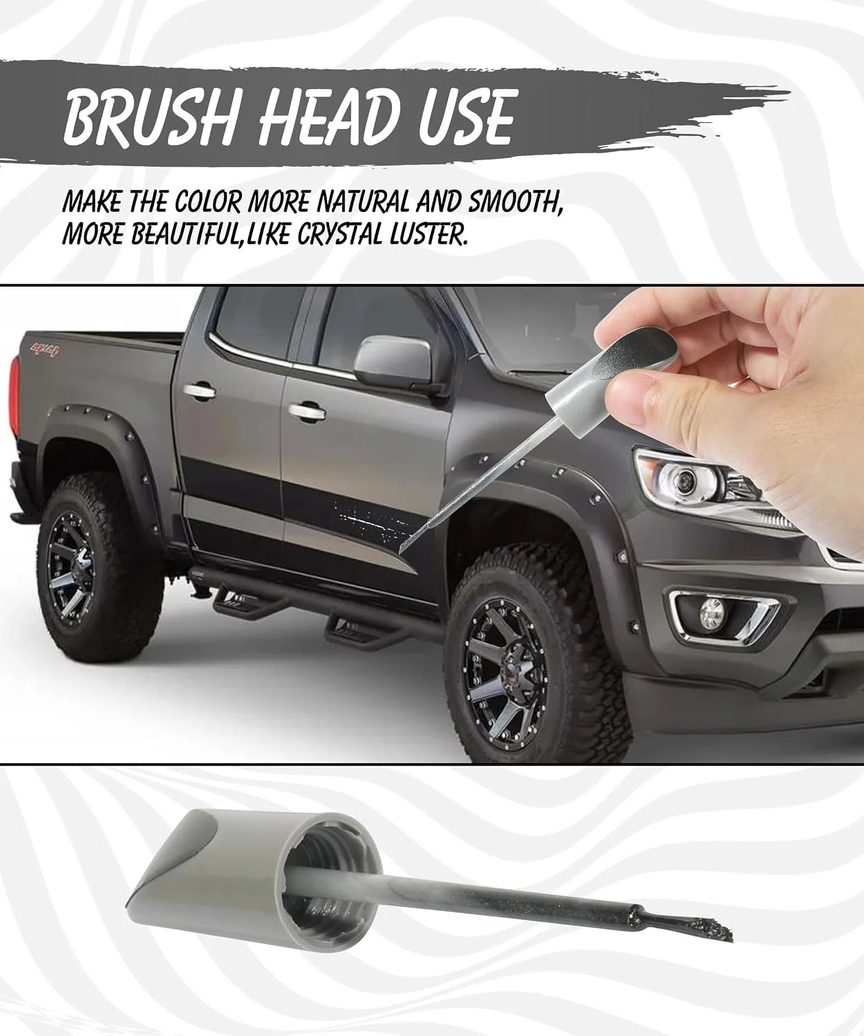 Car Scratch Repair, Scratch Remover for Vehicles, Scratch Paint Pe Color: Gray