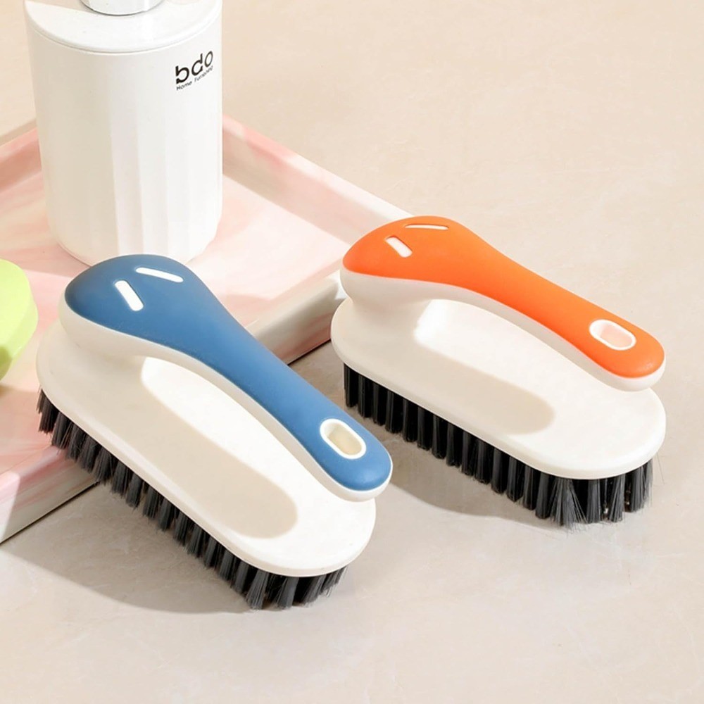 Soft Bristle Scrub Cleaning Brush Stain Remover for Fabric Laundry Carpet