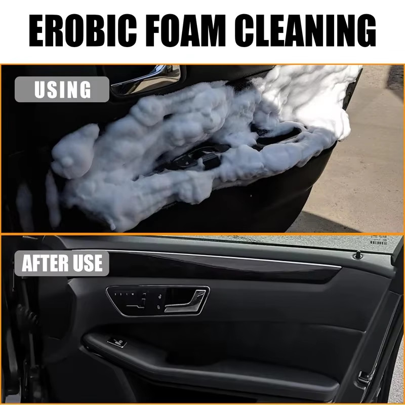 Multifunctional Foam Cleaner Car Interior Stain Removal and Cleaning Leather Sea