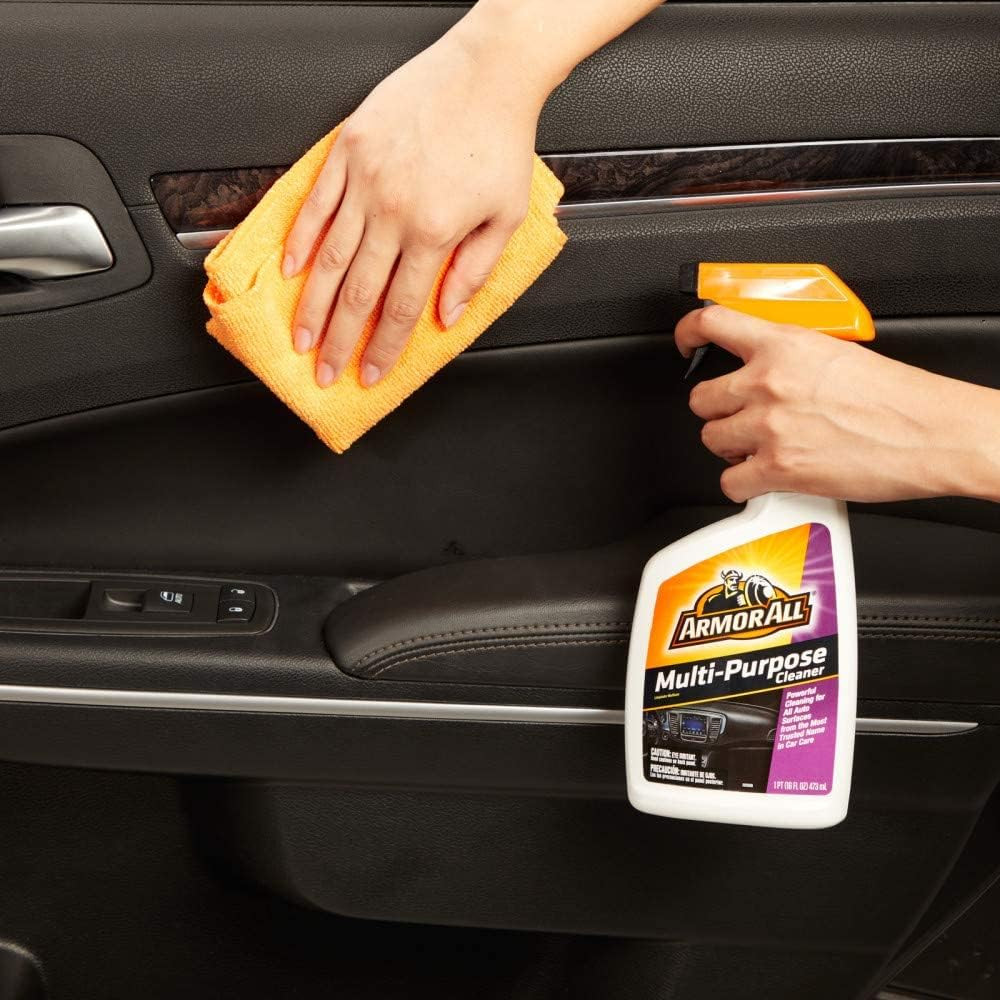 Multi Purpose Cleaner, Car Cleaner Spray for All Auto Surfaces, 16 Oz Pack of 2
