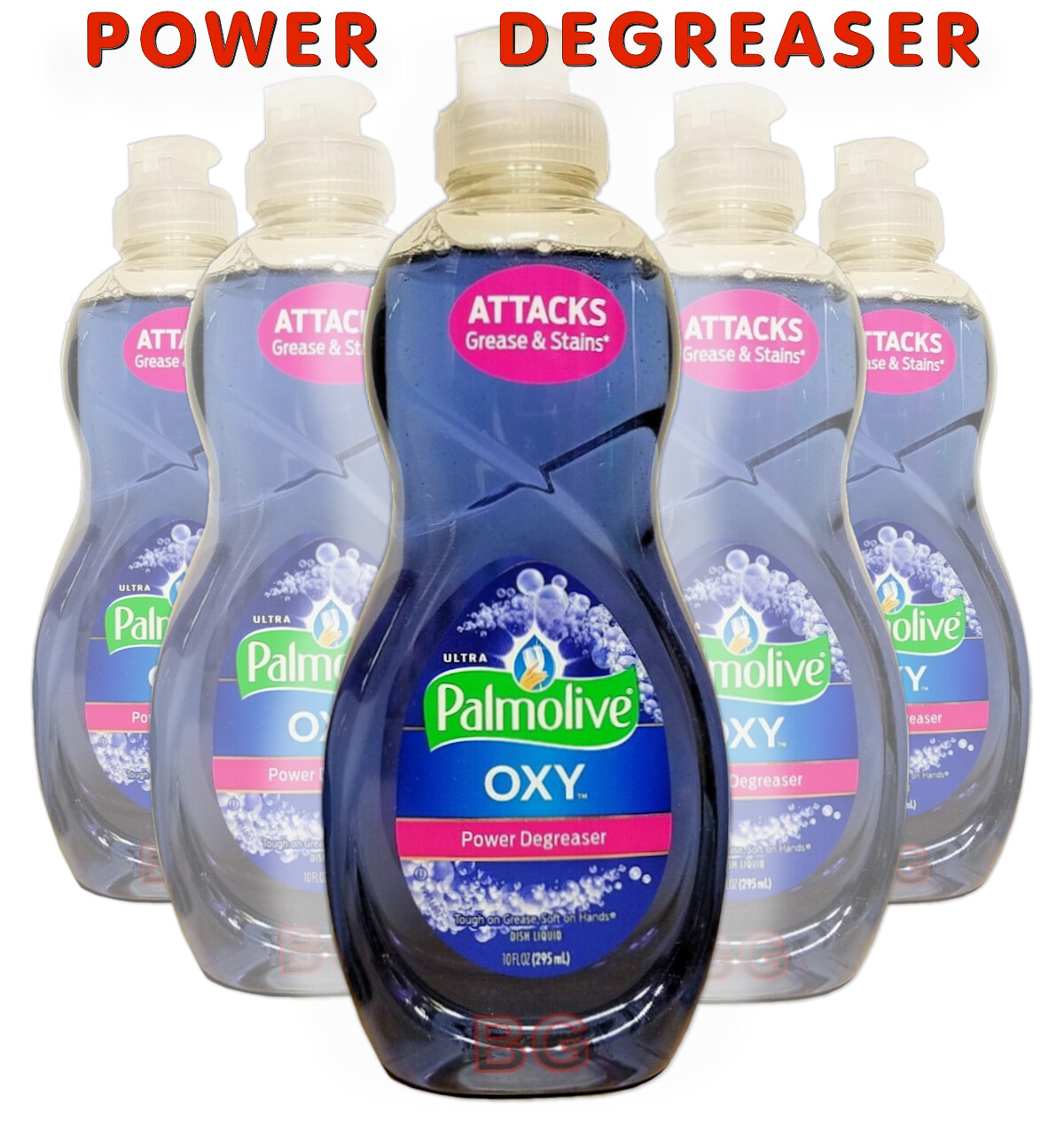 Palmolive OXY Dish Washing Detergent Liquid Power Degreaser Kitchen Dishes 10oz
