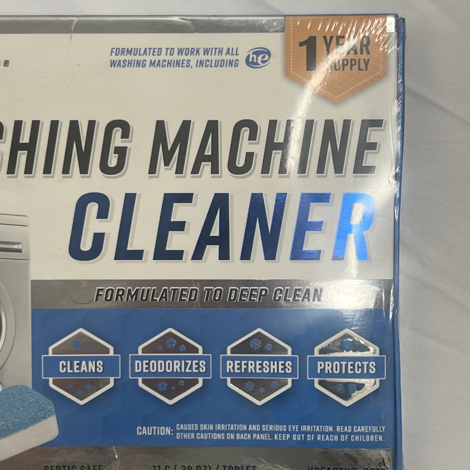 Active Washing Machine Cleaner Descaler – 24 Pack