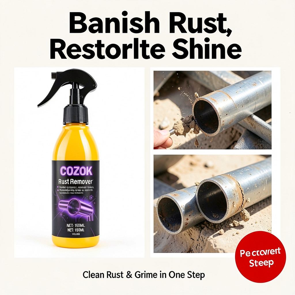 Rust Remover 150ml,Metal Restorer Liquid for Tools and Hardware
