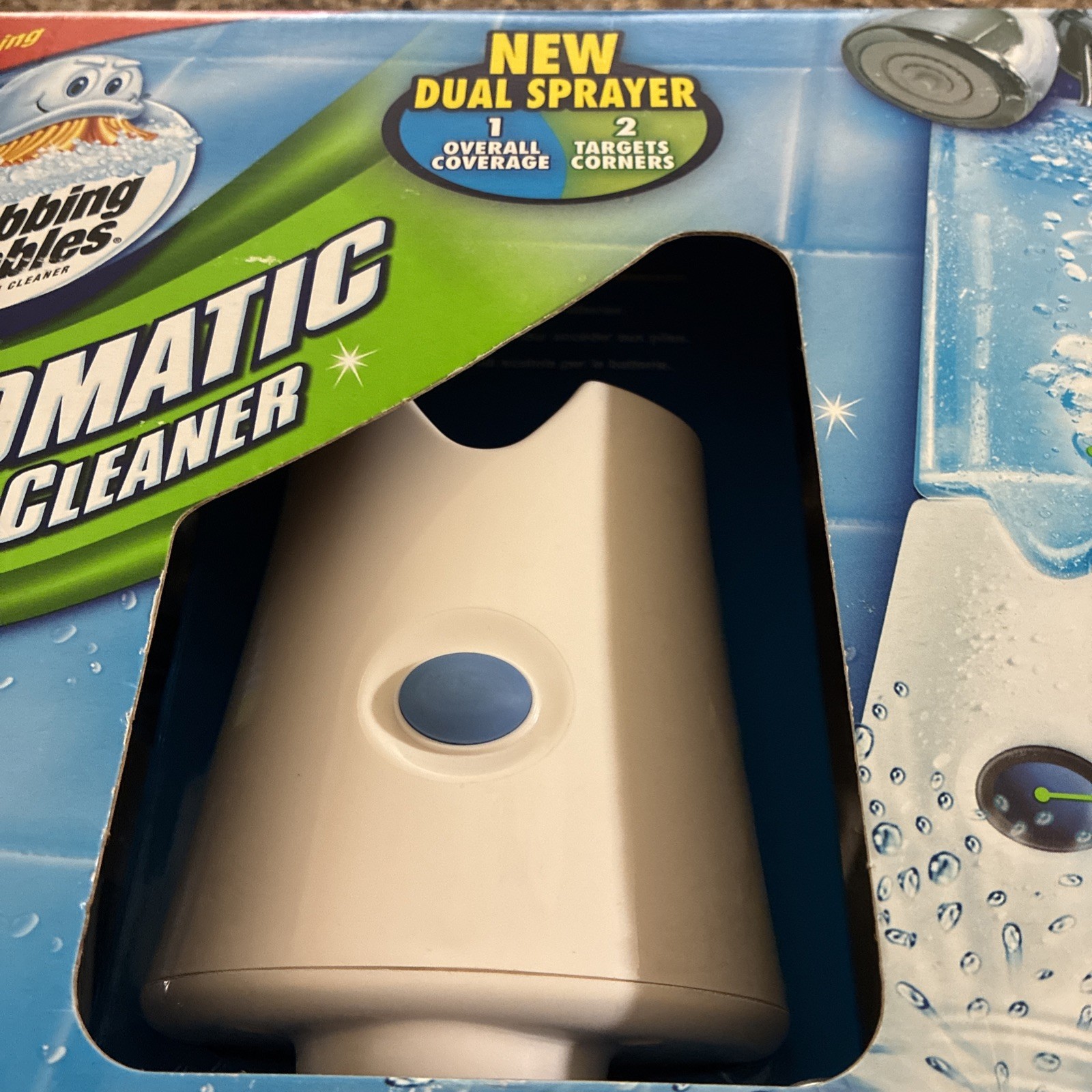 Scrubbing Bubbles Automatic Shower Cleaner Dual Kit with 2 Refills NEW SEALED!