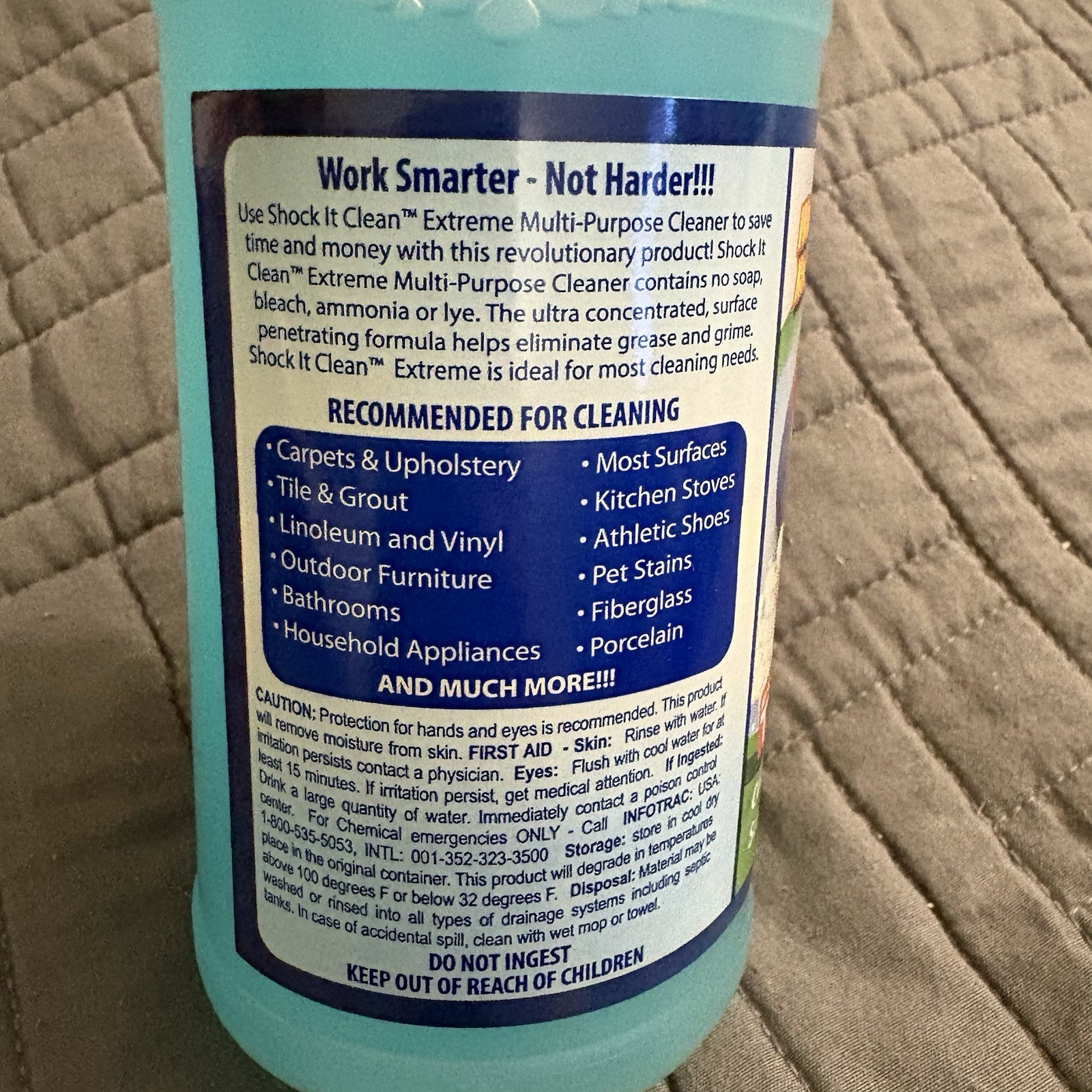 Professor Amos Shock It Clean Extreme Multi Purpose Cleaner Cucumber Melon 16 Oz