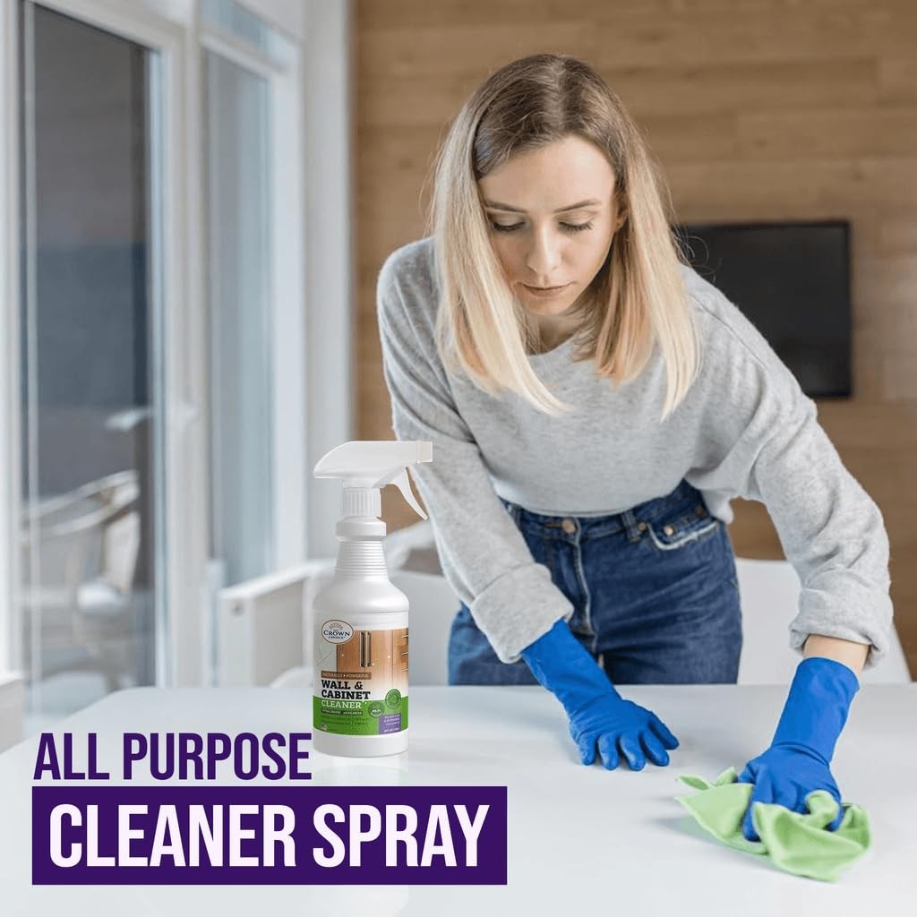 Multipurpose Lavender Wall Cleaner Spray – 24oz Stain Remover for Home Surfaces