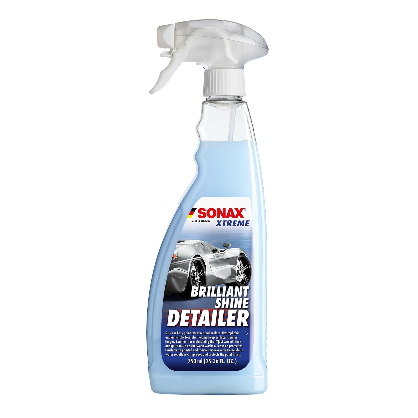 SONAX Brilliant Shine Detailer 287400 | High-Gloss Quick Detailer | Enhances …