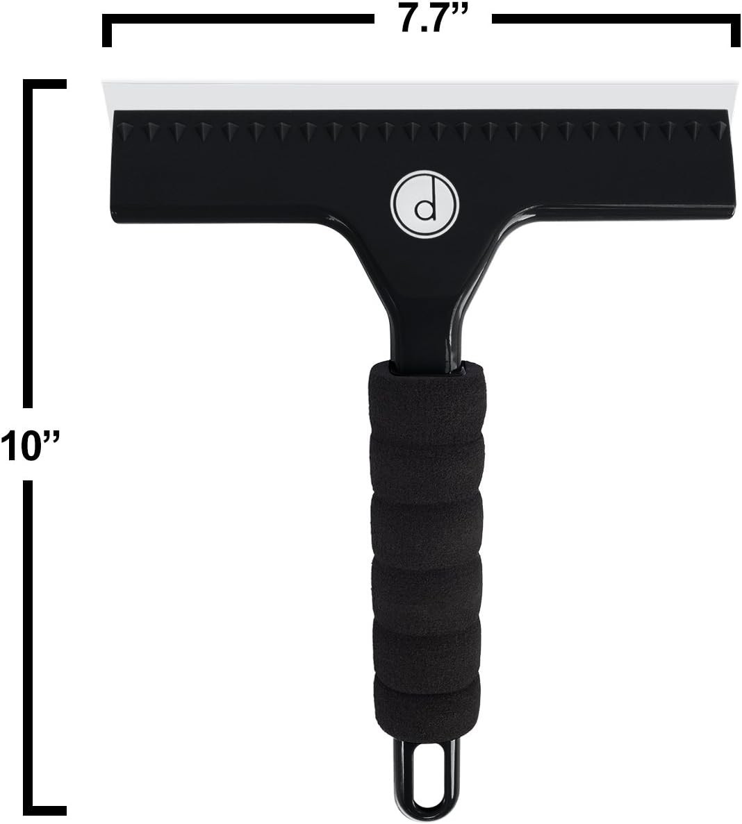 Versatile Silicone Squeegee with Comfortable Grip – Ideal for Glass & Windshield