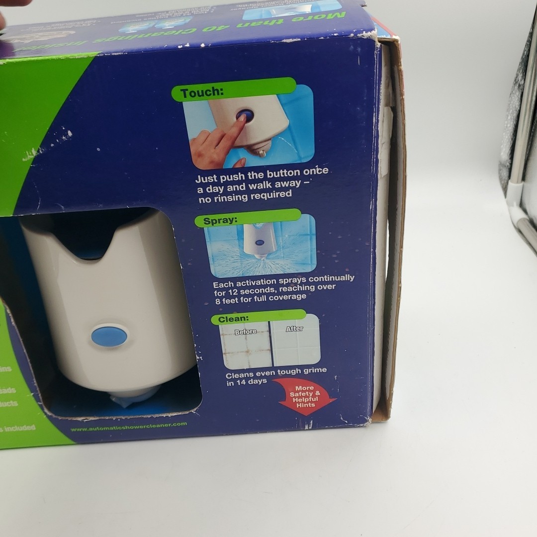 Scrubbing Bubbles Automatic Shower Cleaner Kit With 2 Bottles Solution New