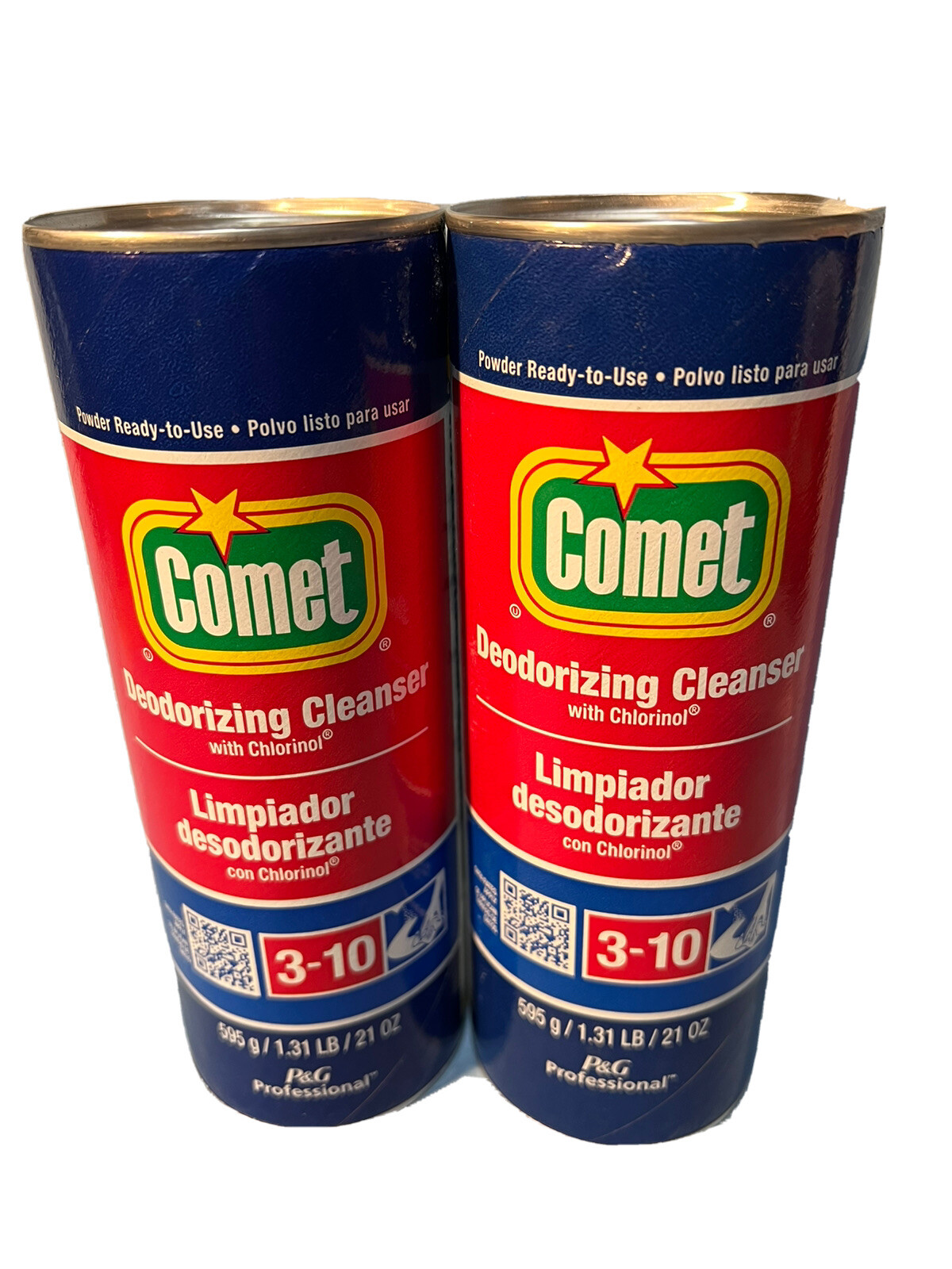(Pack Of 2) PREMIUM Comet Deodorizing Cleaner, 21 Oz With Chlorine’s