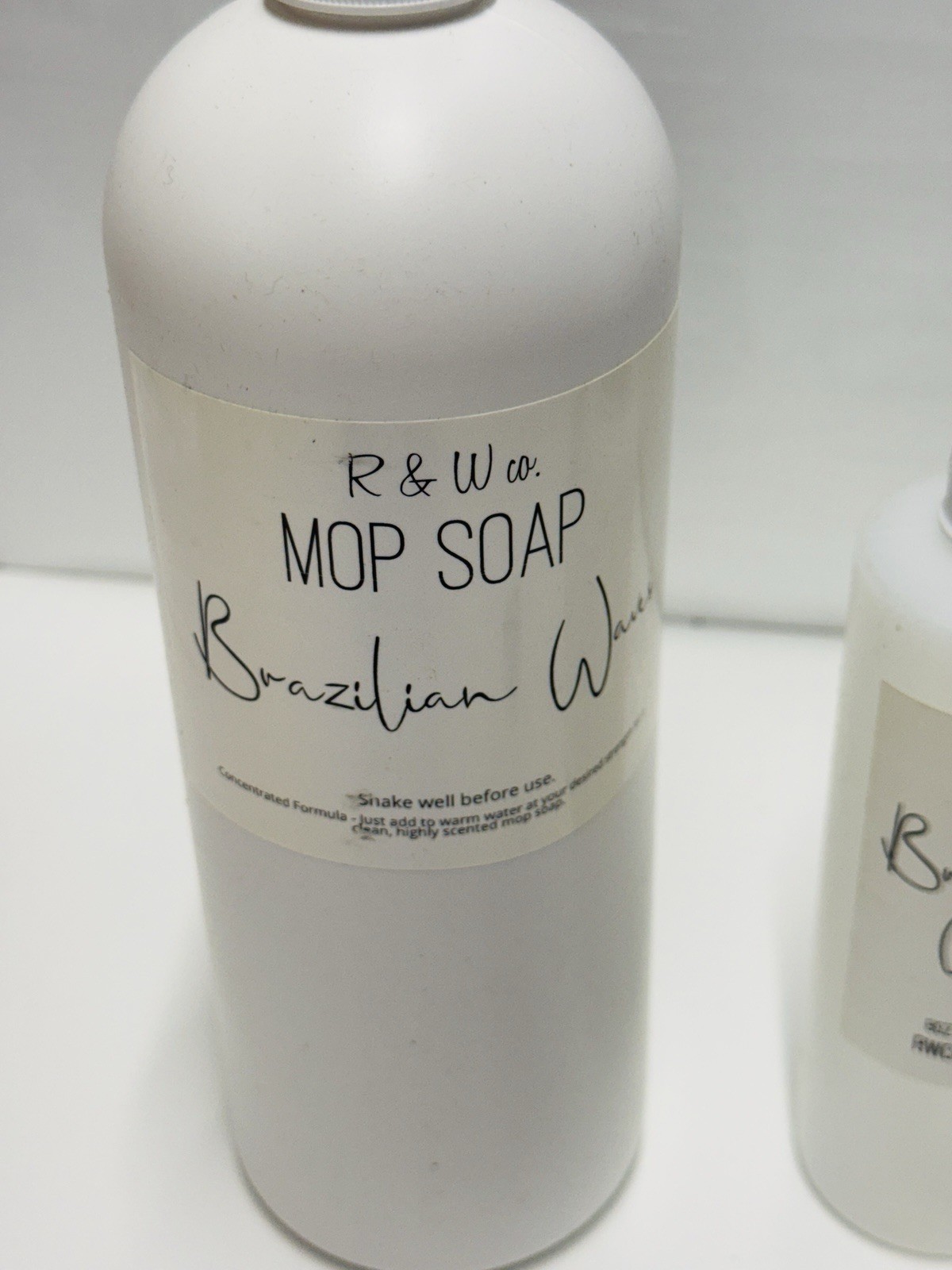 R & W Co Multi Purpose Cleaner Mop Soap & Room Spray Brazilian Waves Brand New
