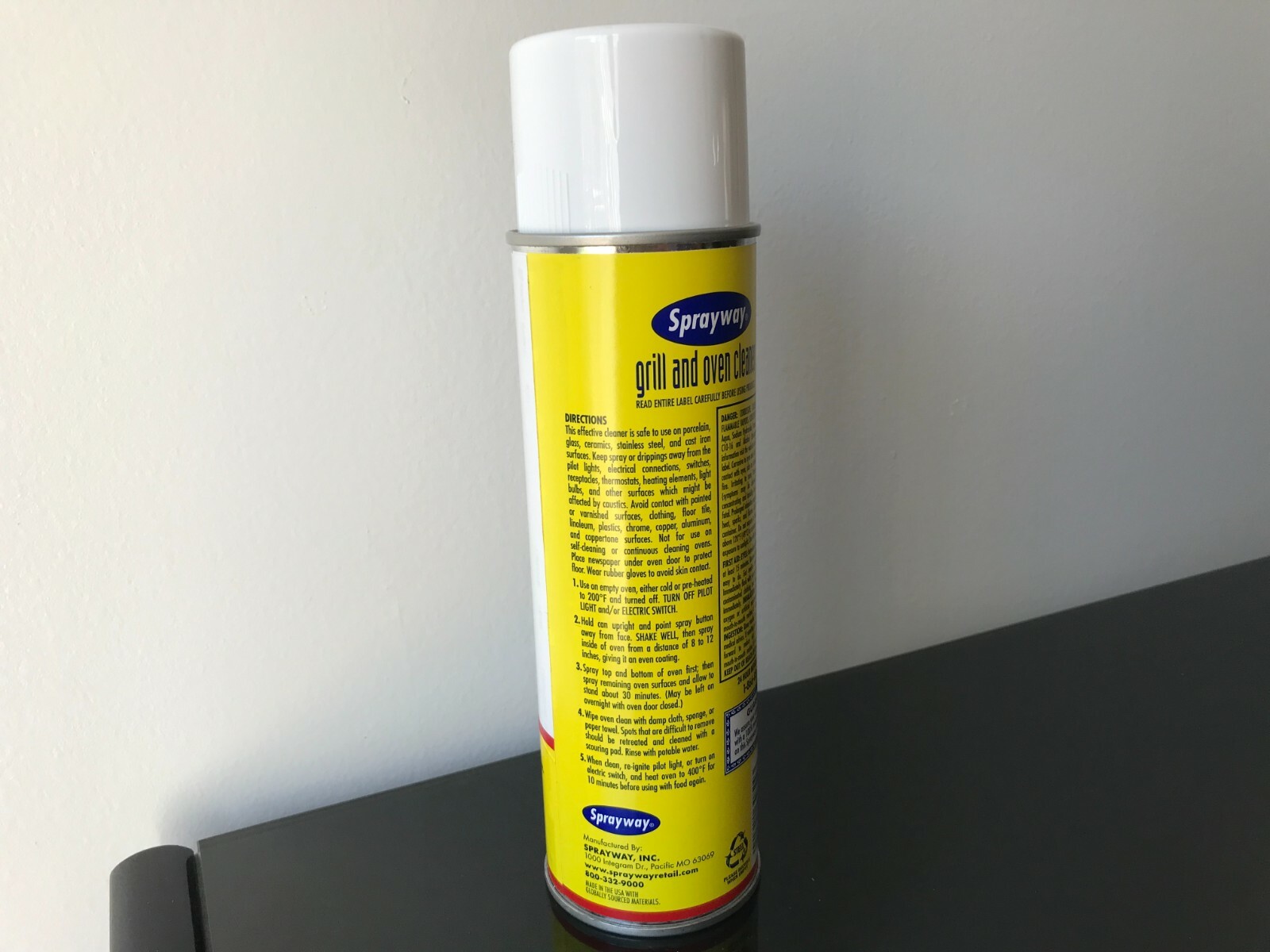 Sprayway Lot of 2 Grill & Oven Cleaner Foam Spray 20oz BRAND NEW!