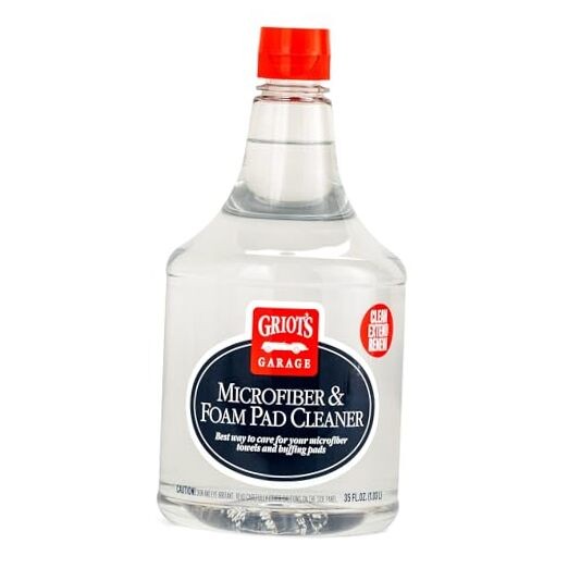 Microfiber and Foam Pad Cleaner, Removes Polish, Wax, and 35 Fl Oz (Pack of 1)