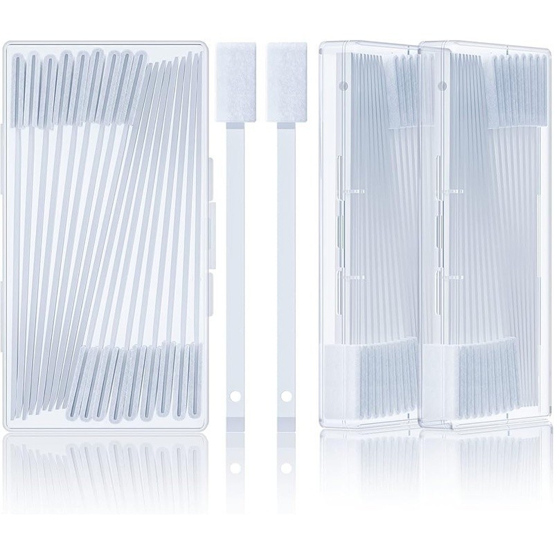 Crevice Cleaning Tool Microfiber Brushes Toilet Kitchen Narrow Gaps 60 Pack New