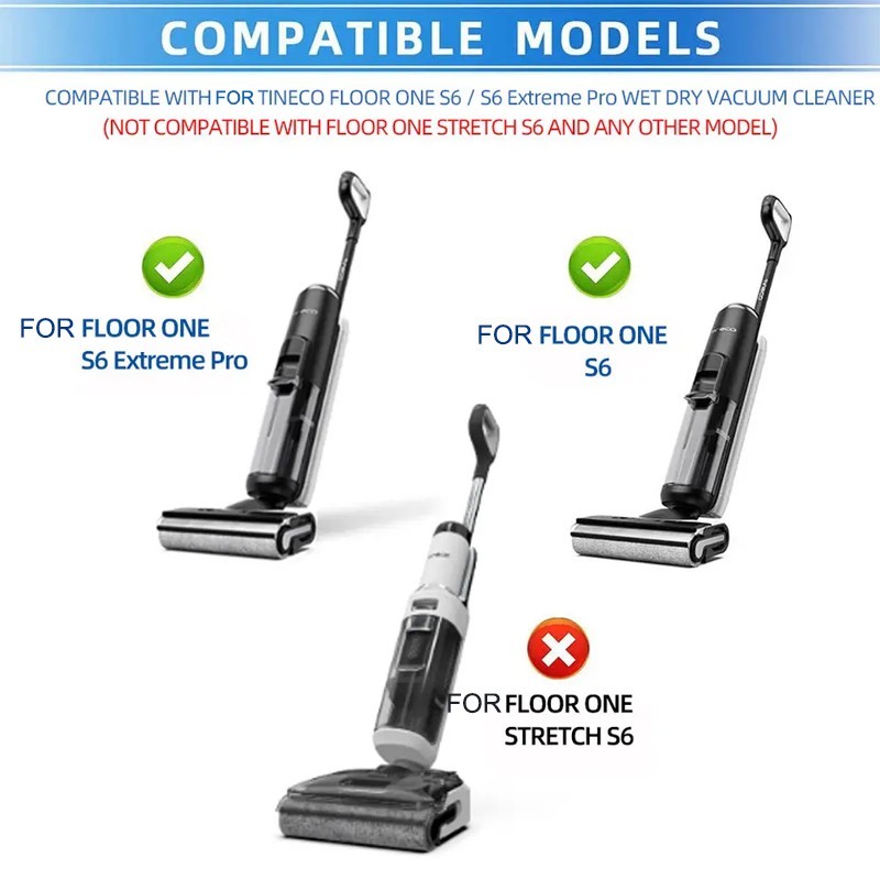 Reliable Replacement Parts for Tineco For F10 Slim Floor Scrubber Accessories