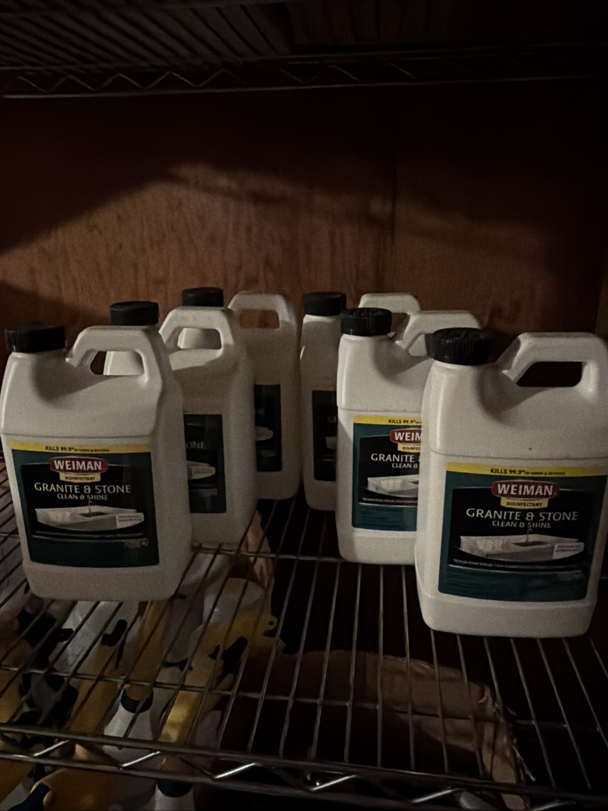 6x Lot Weiman Granite Cleaner Granite and Stone Polish 64 Ounce