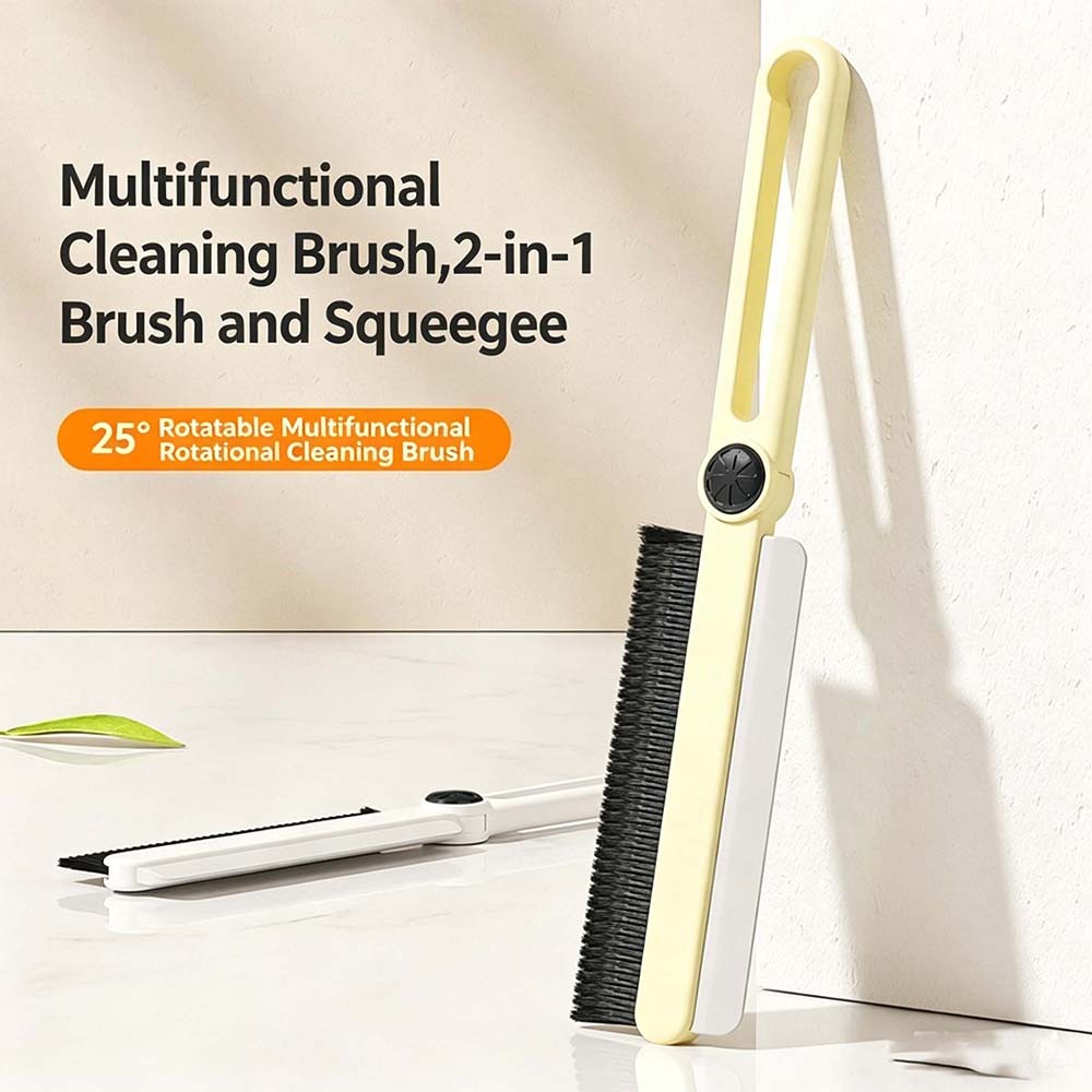 2-In-1 Slim Water-Resistant Flexible Long-Handled Multifunctional Cleaning Brush