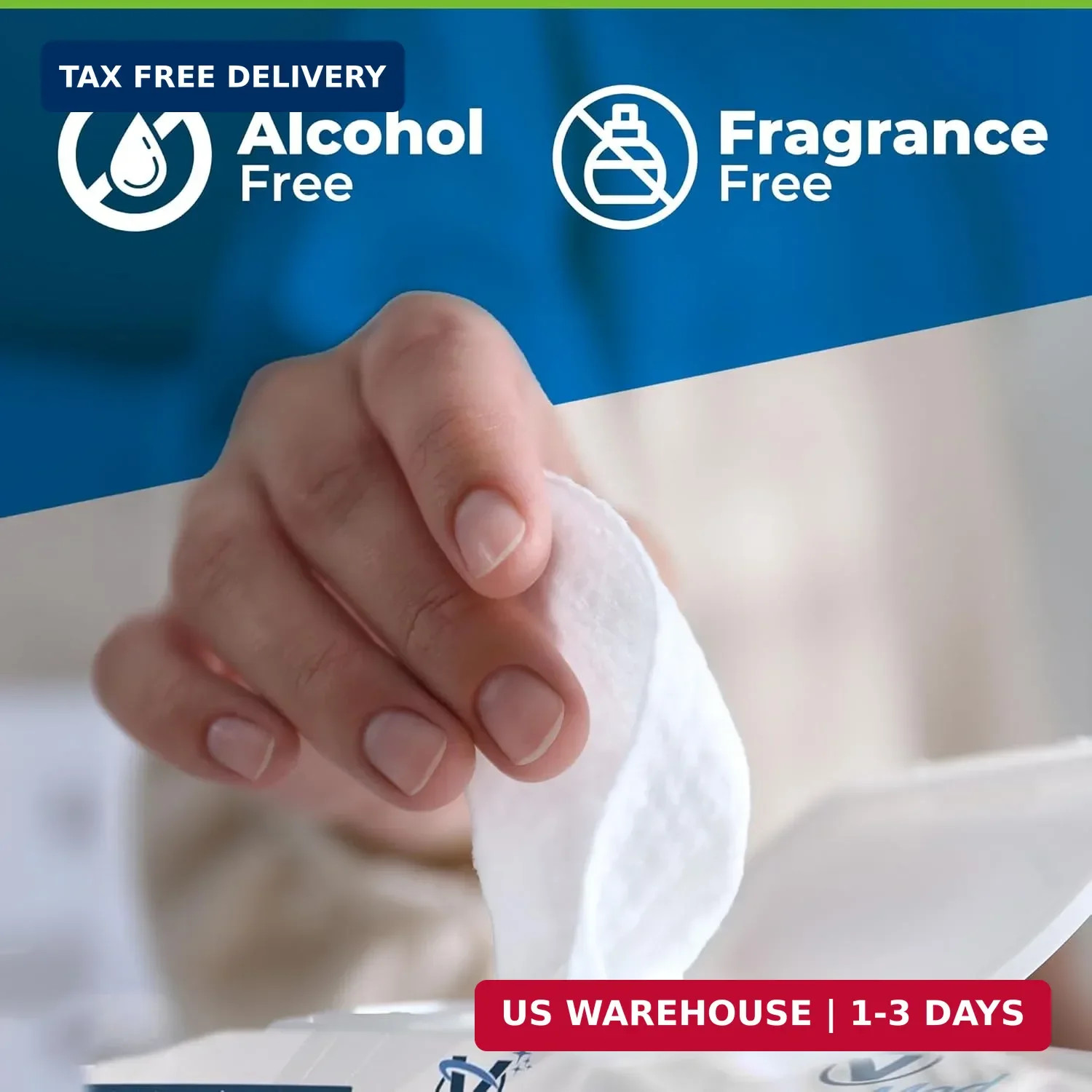 Body Wipes for Adults, XL for full Body, Adult and Elderly, Alcohol-Free Inconti