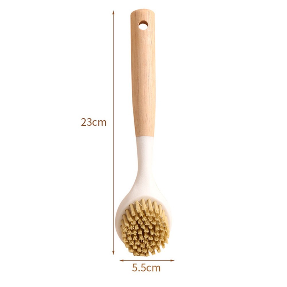 Eco Friendly Design Ergonomic Handle Dish Scrubber Made from Recycled Materials