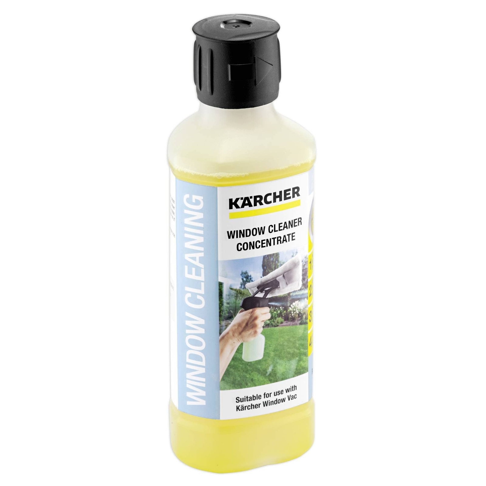 Kärcher Window Cleaner Concentrate – Cleans Windows, Showers, Mirrors, Glas