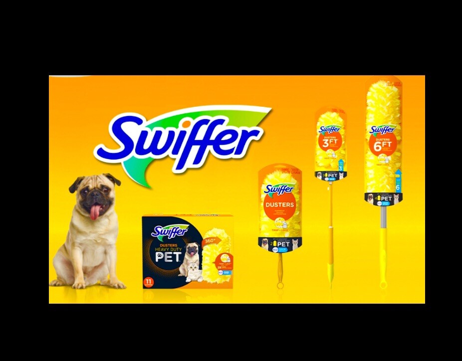 11ct Swiffer 360° Dusters Heavy Duty Pet Dusters Refills w Febreze Odor Defense