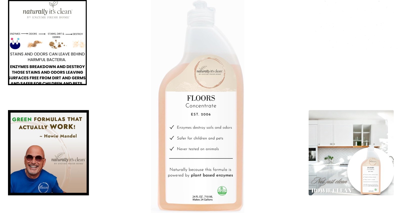 Plant-Based Floor Cleaner 24 Gallons pH Neutral Biodegradable Kids Pets Safe