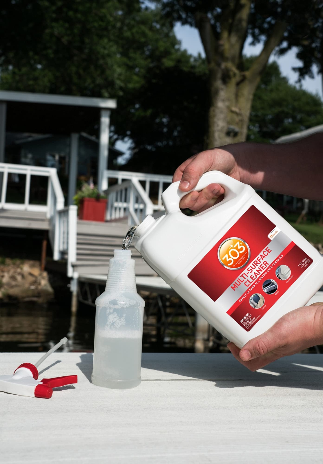 303 Multi Surface Cleaner 128 Fl Oz Cleans and Brightens All Surfaces