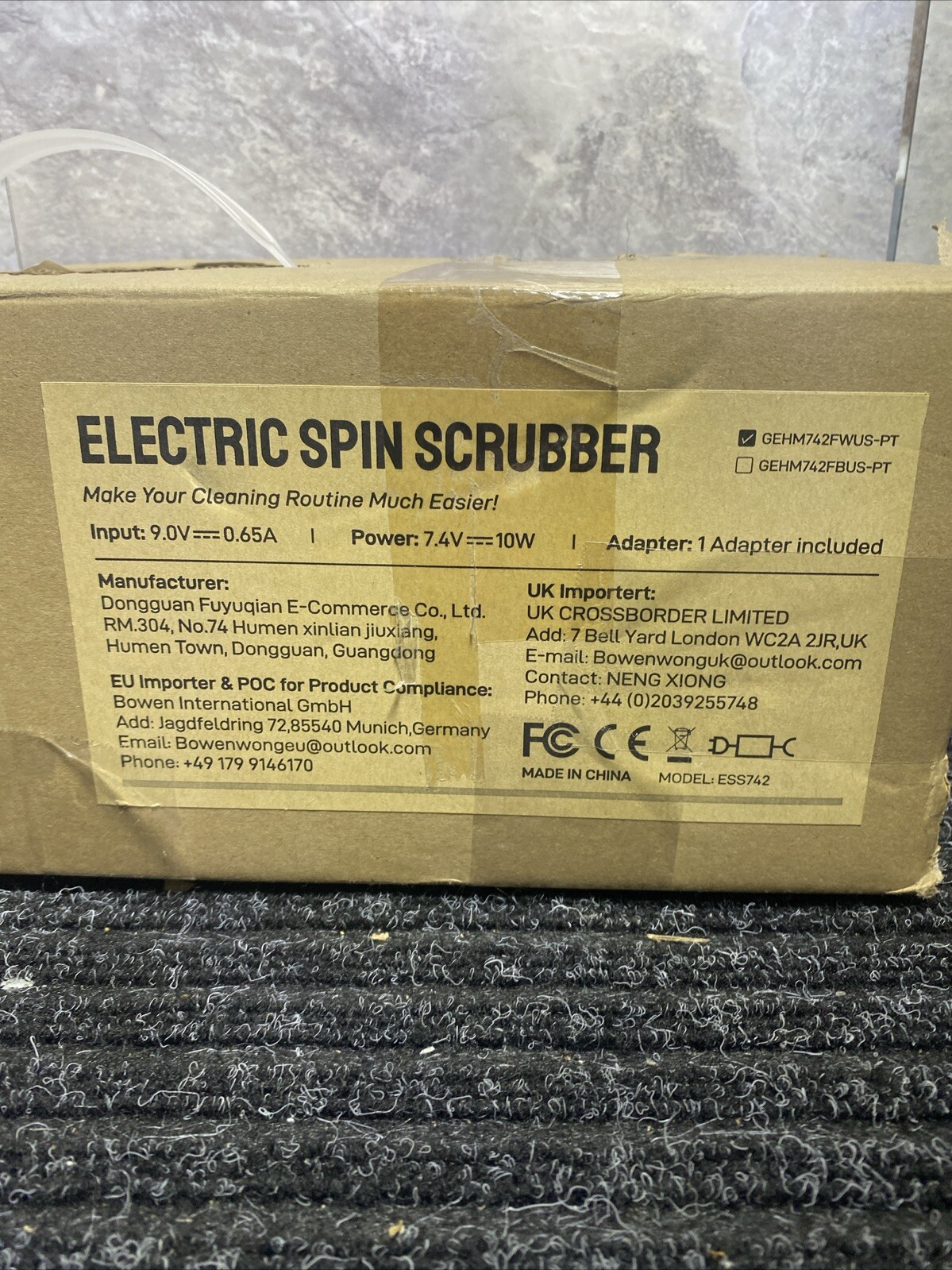 kHelfer Electric Spin Scrubber Kh8 2024 Upgrade Cordless Shower Scrubber 8 Re…