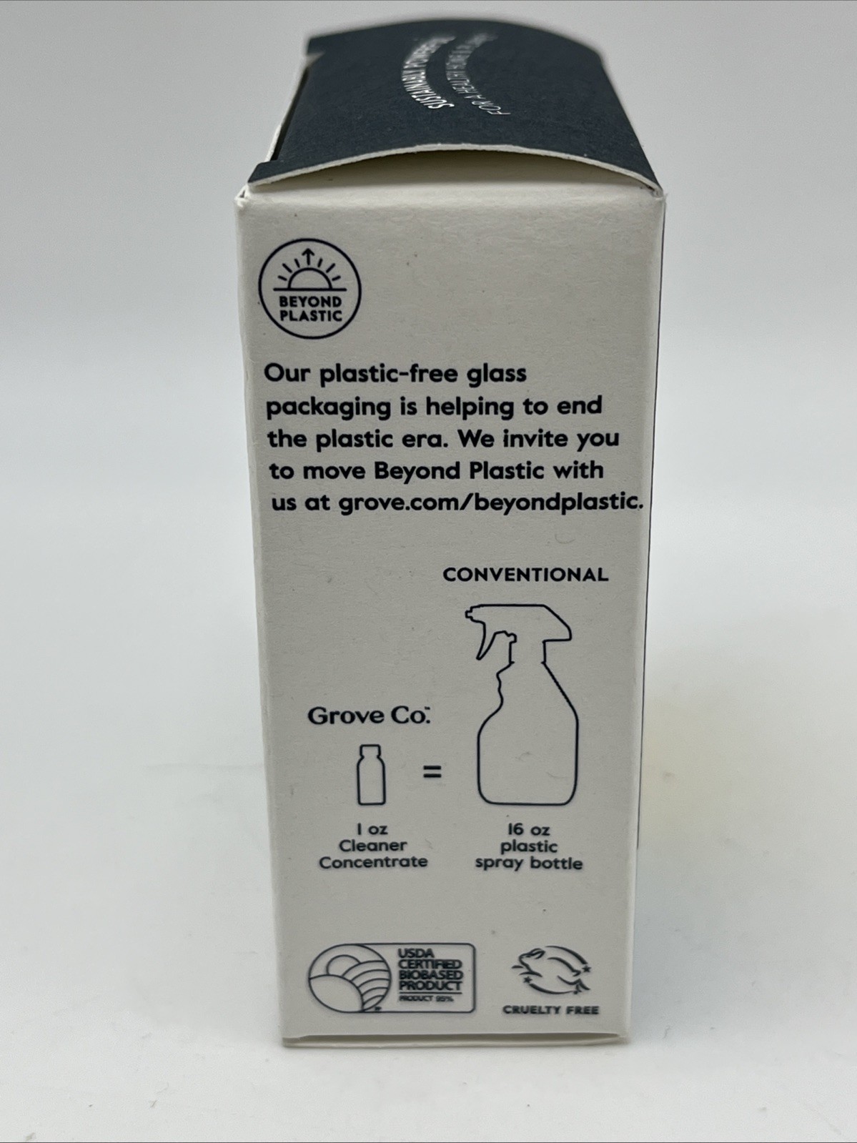 2 Pack – Grove Co. Glass Cleaner Concentrate, Lemon & Eucalyptus, 1 fl oz