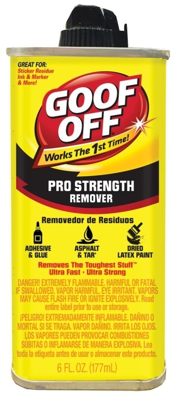 Goof off FG661 Professional Strength Remover, 6 Oz