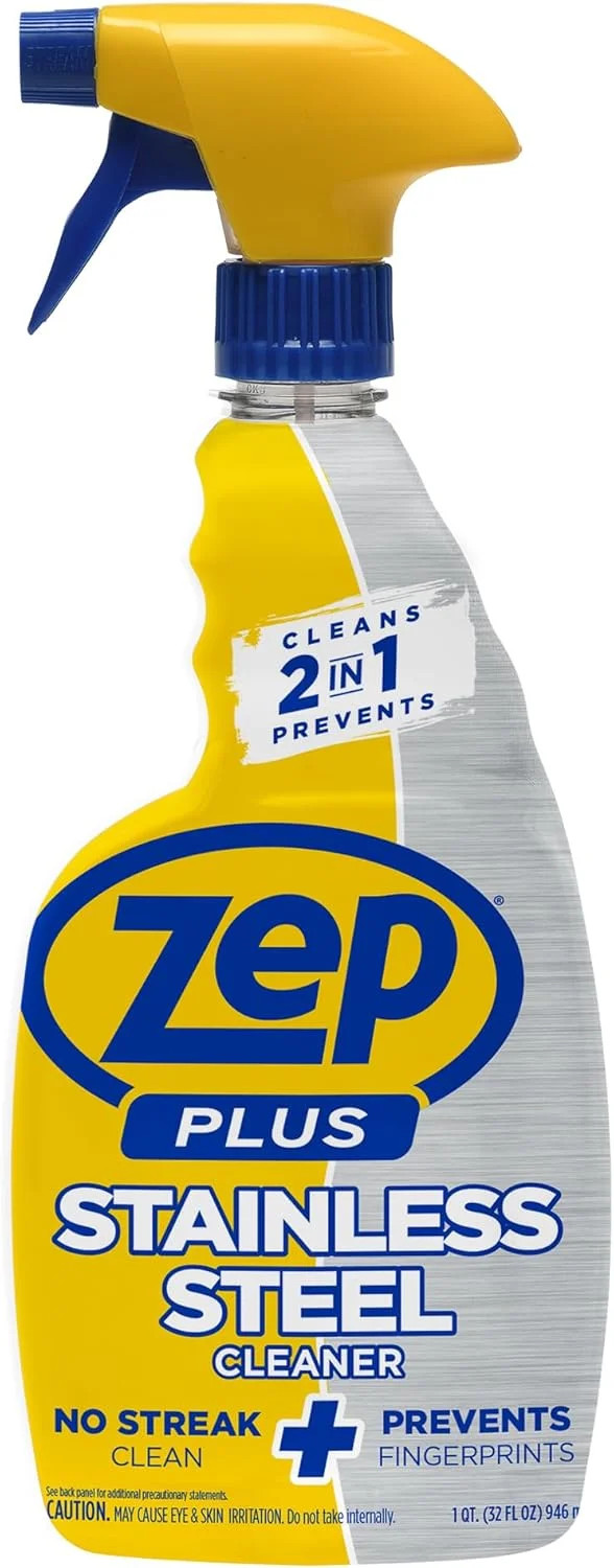 Stainless Steel Cleaner – 32 Fl OZ – R53512-2-in-1 benefits clean while preventi