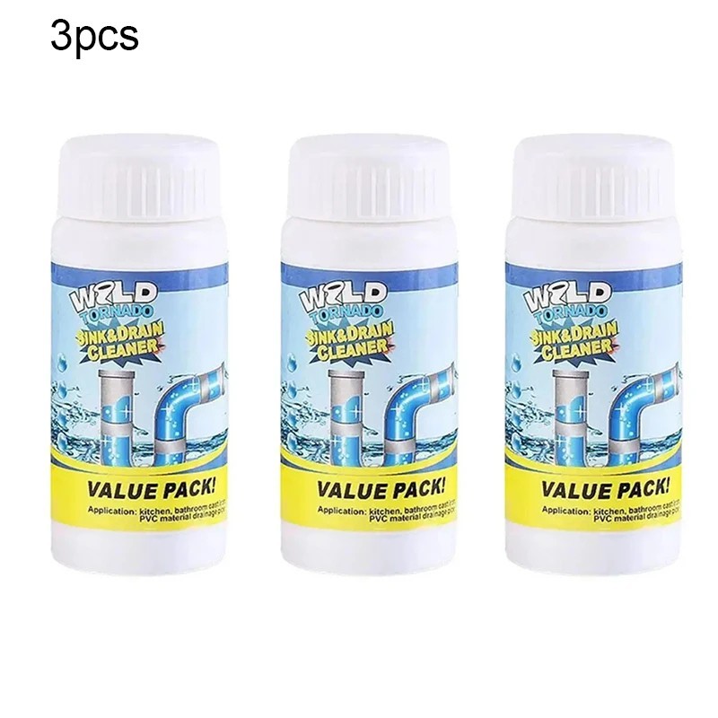 1-5x Wild Tornado Powerful Sink Drain Cleaner High Efficiency Clogging Remover