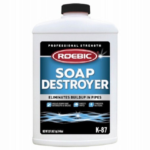Roebic K-87 32oz SGP Soap Destroyer Digester Drain Septic Tank Cleaner – 8 Pack