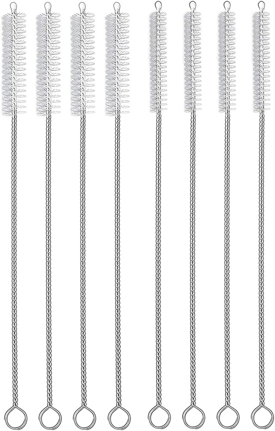 Flexible 8-Piece Cleaning Brushes for Tubes, Straws, and Hummingbird Feeders