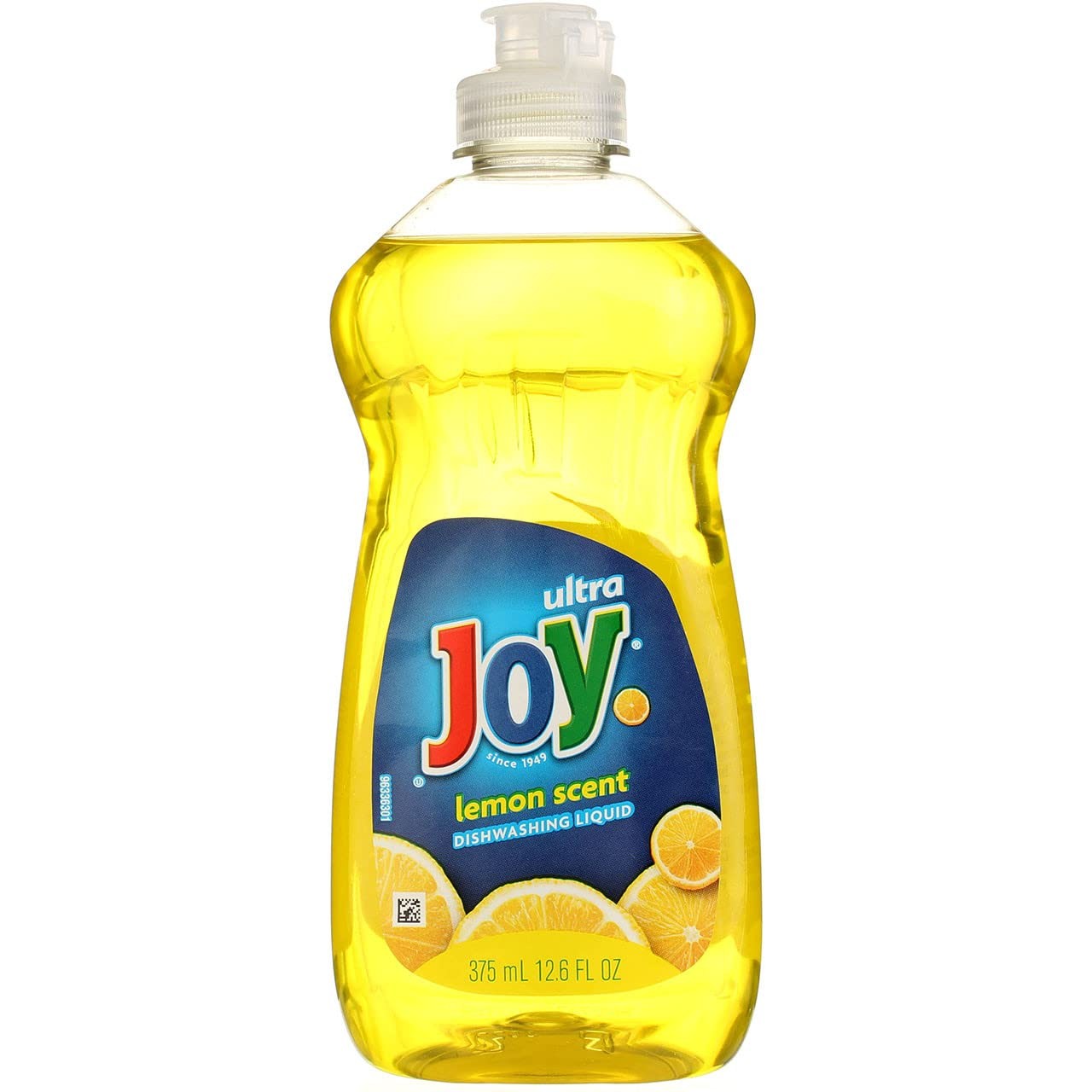 Lemon Scented Dishwashing Liquid 12.60 oz – Pack of 8 for Effective Cleaning