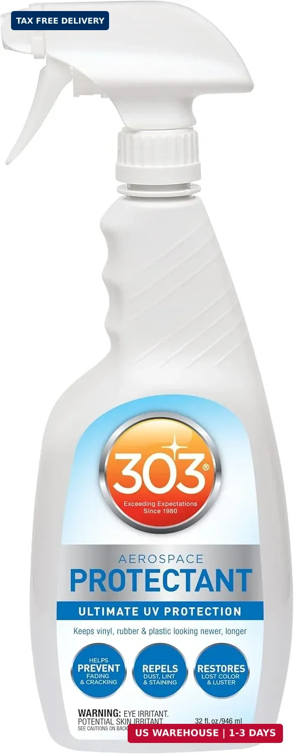303 Products Aerospace Protectant Spray, UV Protection, Repels Dust, Dirt, & Sta