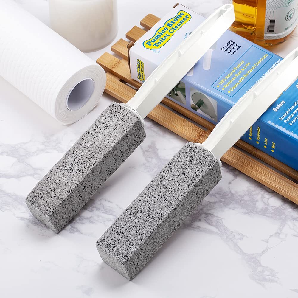 2 Pack Toilet Cleaner Hard Water Build Up Remover With Ergonomic Handle Toilet B