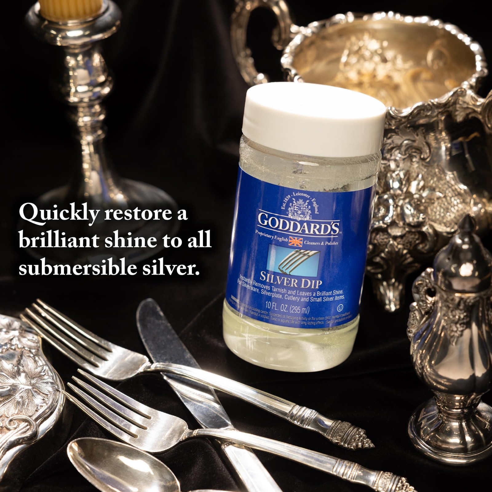 Silver Cleaner Dip – Silver Jewelry Cleaner Solution for Filigree Metalwork &…