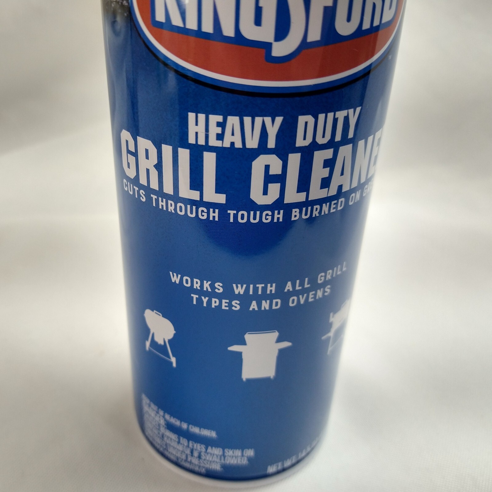 Kingsford Heavy Duty Spray-On Grill Cleaner Aerosol Cuts Through Grease 14.5oz