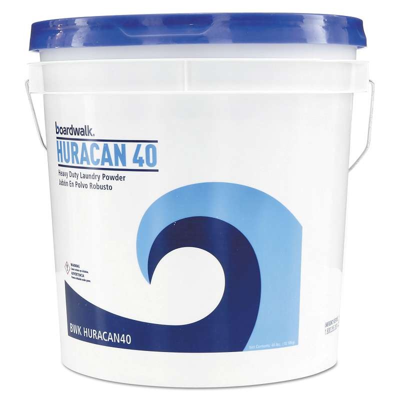 Boardwalk? Low Suds Industrial Powder Laundry Detergent, Fresh Lemon Scent, 40lb