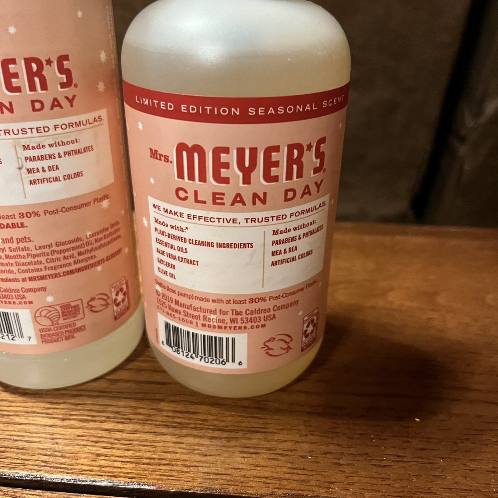Mrs. Meyer’s Clean Day 16 Oz. Peppermint Liquid Dish Soap + 12.5 oz Hand Soap