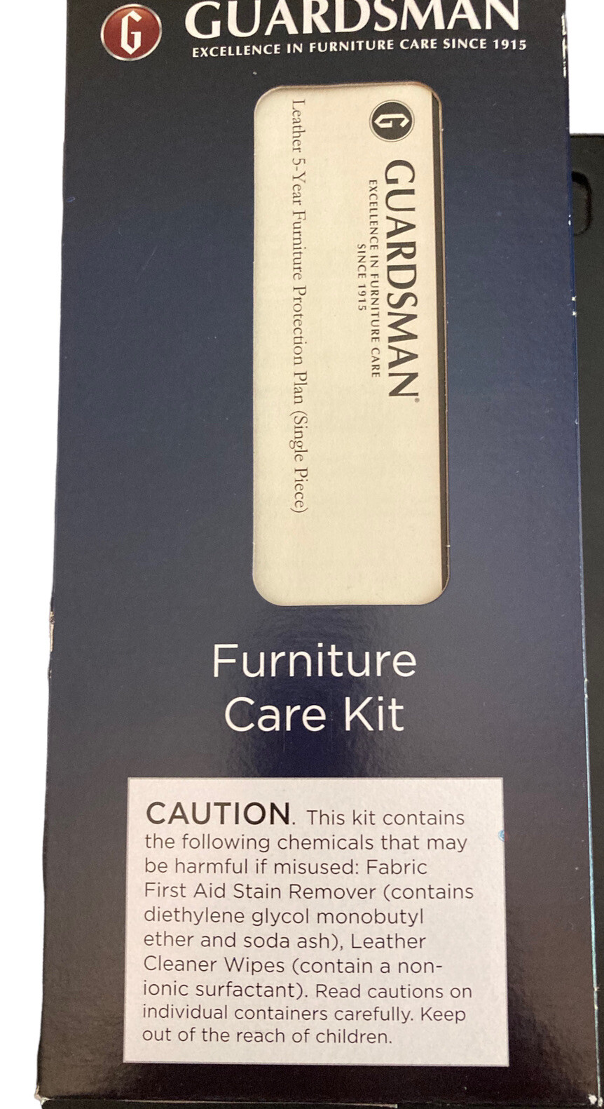 Guardsman Furniture Care Kit for Fabric, Wood & Leathers Complete NEW in Box