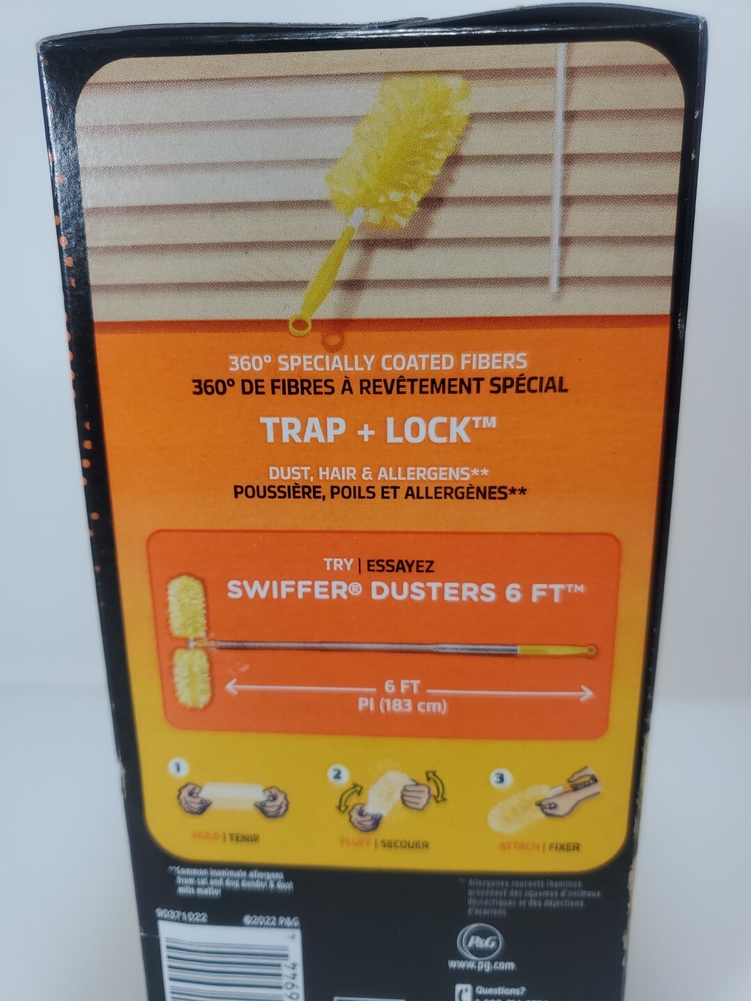 6-pk Swiffer HEAVY DUTY DUSTERS Refilla Trap & Lock Dust 360 DEGREE Cleaning NEW